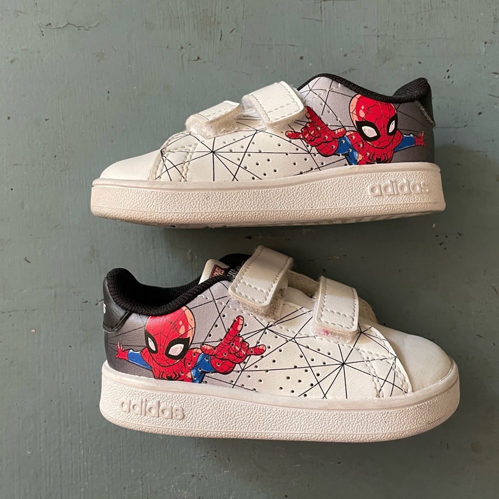Child Spider-Man Adidas shoes